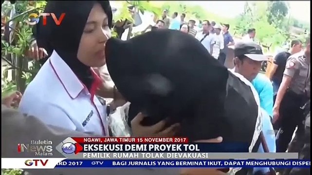 Ricuh Eksekusi Proyek Tol Ngawi