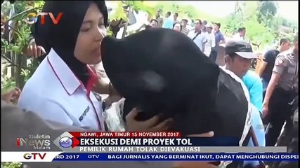 Ricuh Eksekusi Proyek Tol Ngawi
