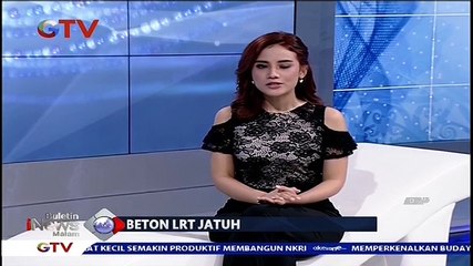 Beton LRT Timpa Mobil Sedan