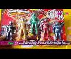 Bé học màu sắc cùng 5 anh em siêu nhân gao đồ chơi - Learn Colours with Power Rangers Gao Toy