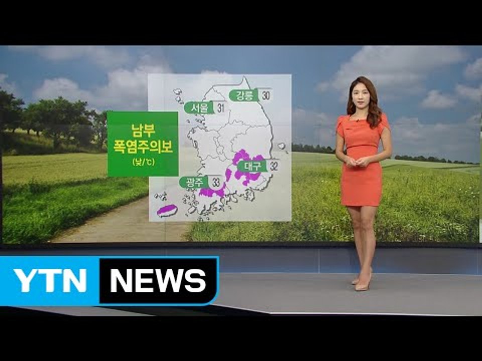 [날씨] 전국 무더위 속 소나기...주말 찜통더위 기승 / YTN (Yes! Top...
