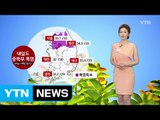 [날씨] 중부, 내일도 '찜통더위'...충청·이남, 태풍 영향 비 / YTN (Yes! Top News)