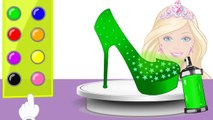 Learn Colors with High Heels Colorful Shoes Colours Learning to Kids Children Toddlers, Baby Videos