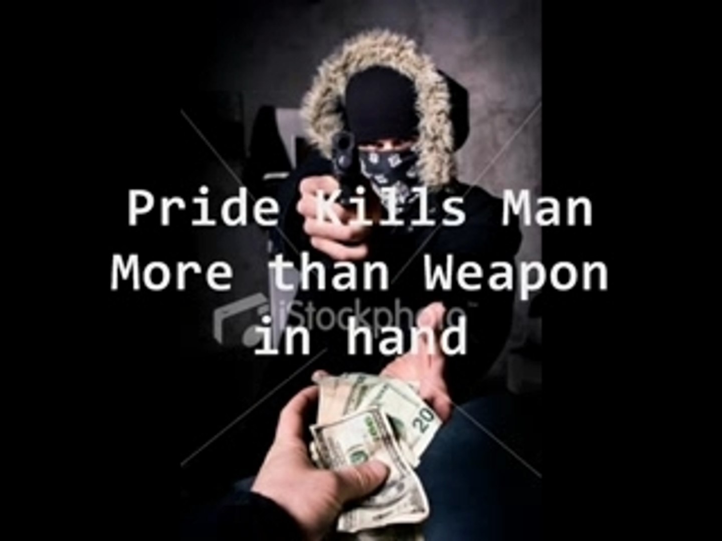⁣Pride kills Man