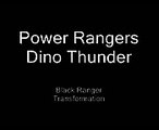 Power Rangers Dino Thunder - Black Ranger Morph 2