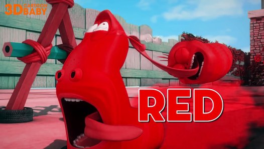 LARVA - BEST COLORS OF LARVA - Funny Cartoons for Kids - Learn Colors