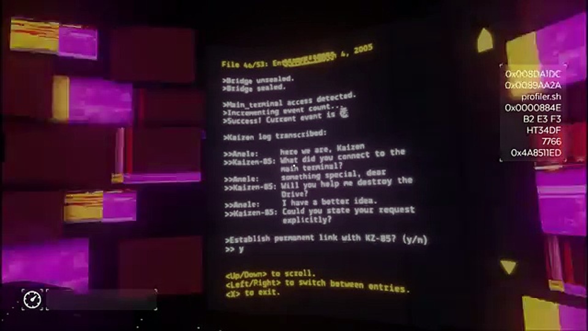 Event [0] - ALL ENDINGS and LOGS