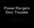 Power Rangers Dino Thunder - Red, Yellow, and White Rangers Morph
