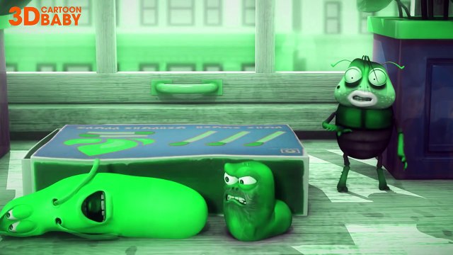 Learn Colors With Larva TUBA for Kids Toddlers Learning Videos For Kids - 3D CARTOON BABY - Part 17