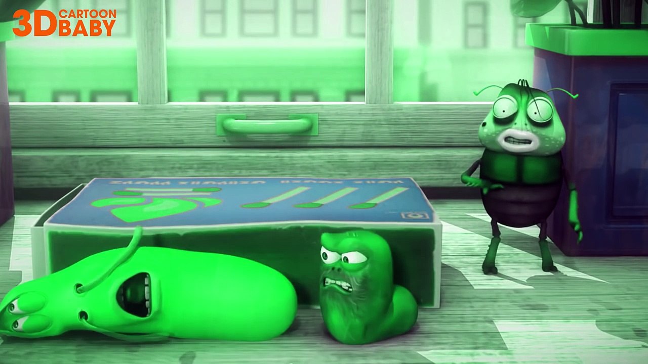 Learn Colors With Larva TUBA for Kids Toddlers Learning Videos For Kids - 3D CARTOON BABY - Part 17