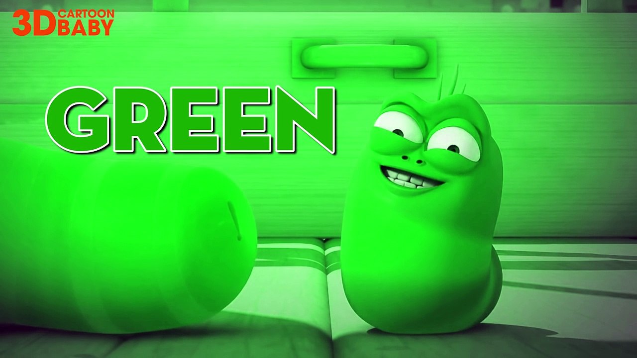 Learn Colors With Larva TUBA for Kids Toddlers Learning Videos For Kids - 3D CARTOON BABY - Part 18