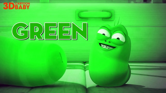 Learn Colors With Larva TUBA for Kids Toddlers Learning Videos For Kids - 3D CARTOON BABY - Part 18