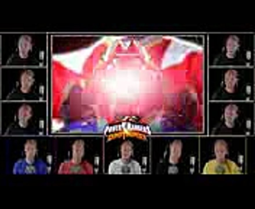 POWER RANGERS DINO THUNDER Theme - Saturday Morning Acapella
