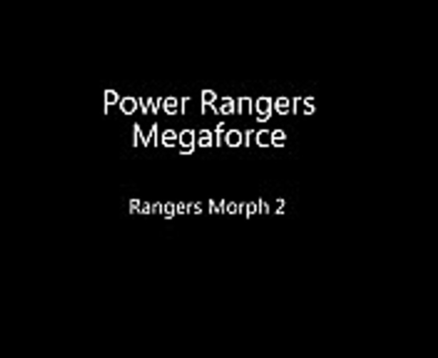 Power Rangers Megaforce - Power Rangers Morph 2