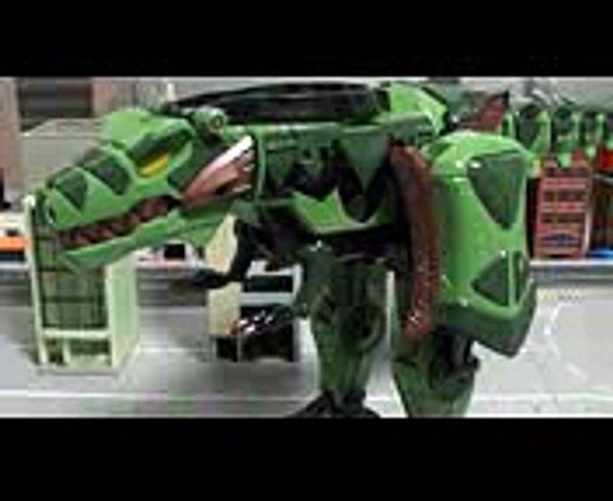 Power Rangers Dino Thunder Green Megazord Toys  파워레인저 다이노썬더 로봇 장난감 (1)