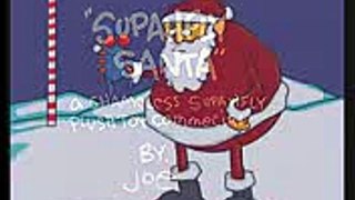 Joe Cartoon - Santa Fly