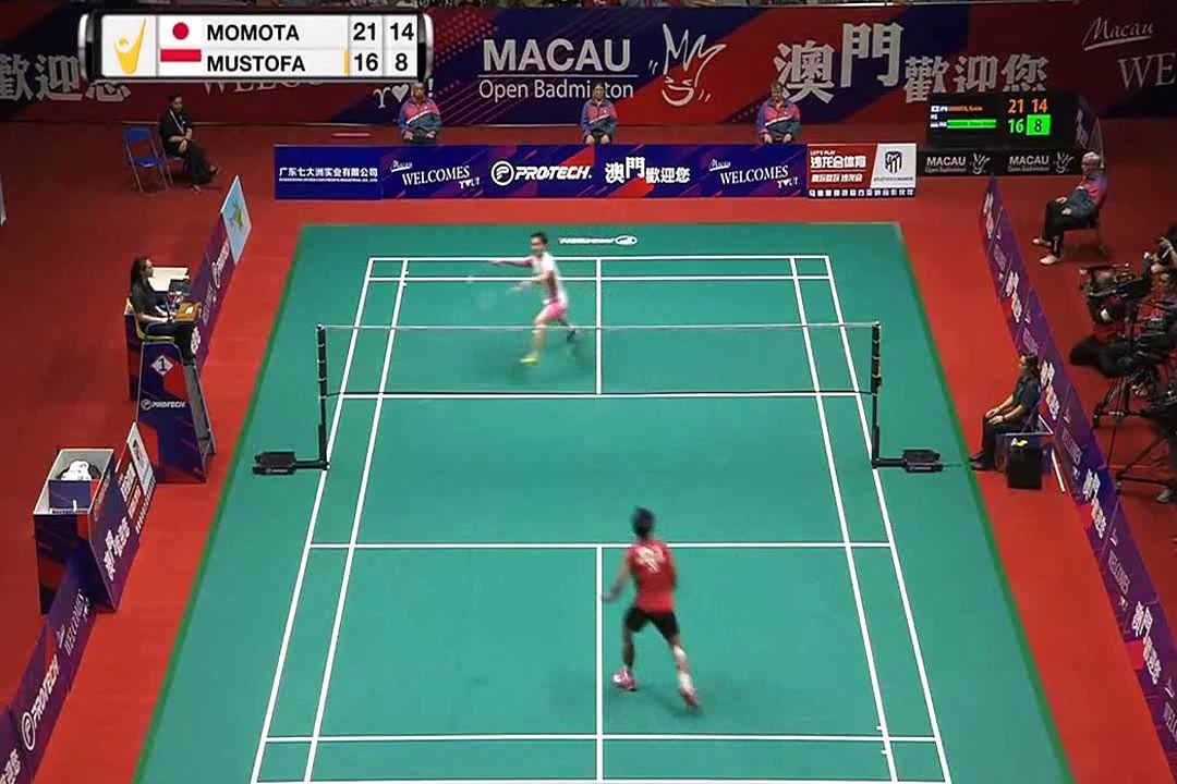 Macau Open 2017 Final [MS] Kento MOMOTA vs Ihsan Maulana MUSTOFA_2/2