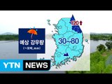 [날씨] 흐리지만 후텁지근...내일 전국 장맛비 / YTN (Yes! Top News)