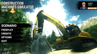 Construction Machines Simulator 2016 - Gameplay - Episode 1