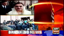 Marium Aurangzeb unofficially talks to media about speedy trial