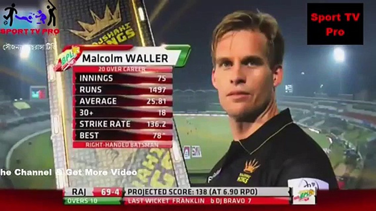 BPL Comilla Victorians vs Rajshahi Kings Highlights| BPL T20|12th Match BPL 2017|BPL 2017 T20