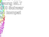 PlatinumSerie 2 Toner XL für Samsung MLTD1052L ML1910 Schwarz 4000 Seiten kompatibel
