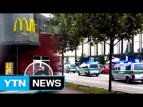 독일 뮌헨 총기난사 테러...9명 사망·20여명 부상 / YTN (Yes! Top News)