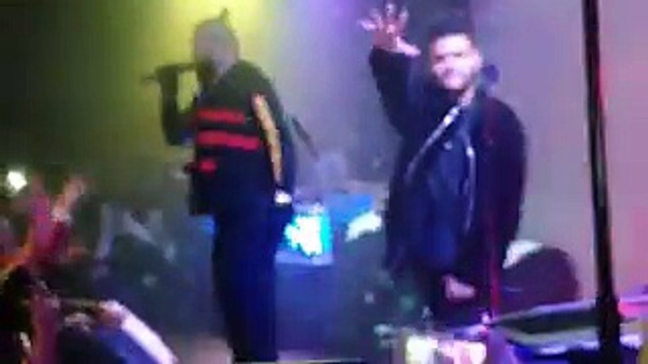 The Weeknd Takes Selfies & Shakes Hands With Fans During Belly Concert - Exclusive Footage