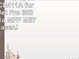 Kineco Toner kompatibel zu HP CE411A für HP LaserJet Pro 300 Color M351a MFP M375nw