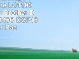 Prestige Cartridge Tintenpatrone LC1100 passend zu Brother Drucker DCP145C DCP165C 4er