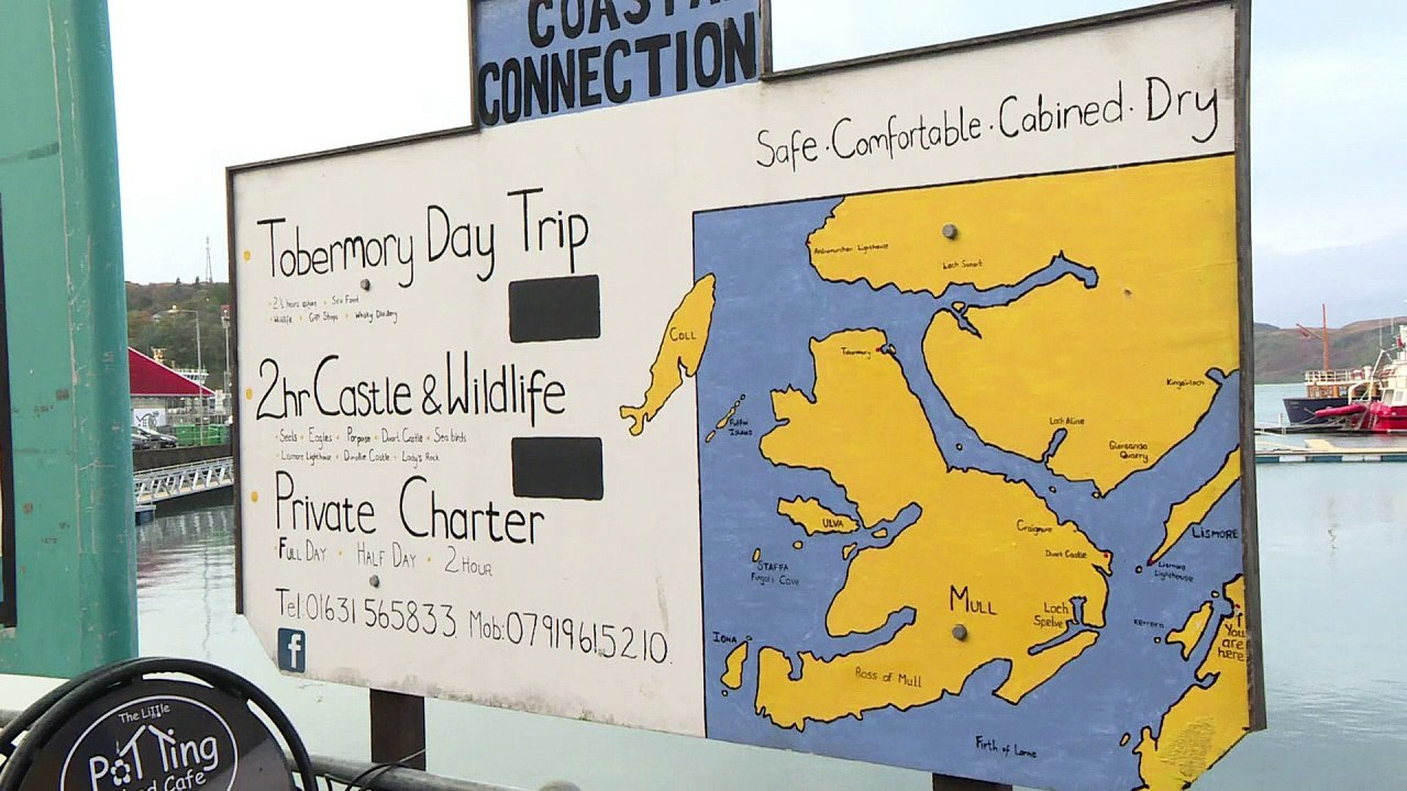 Fünf Schotten kämpfen um ihre Mini-Insel