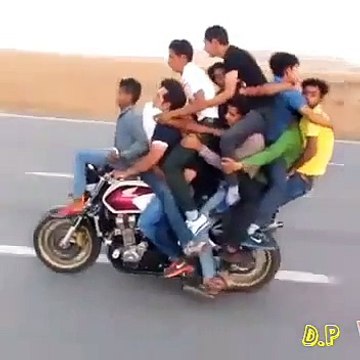 Boys do Amazing bike driving stunts