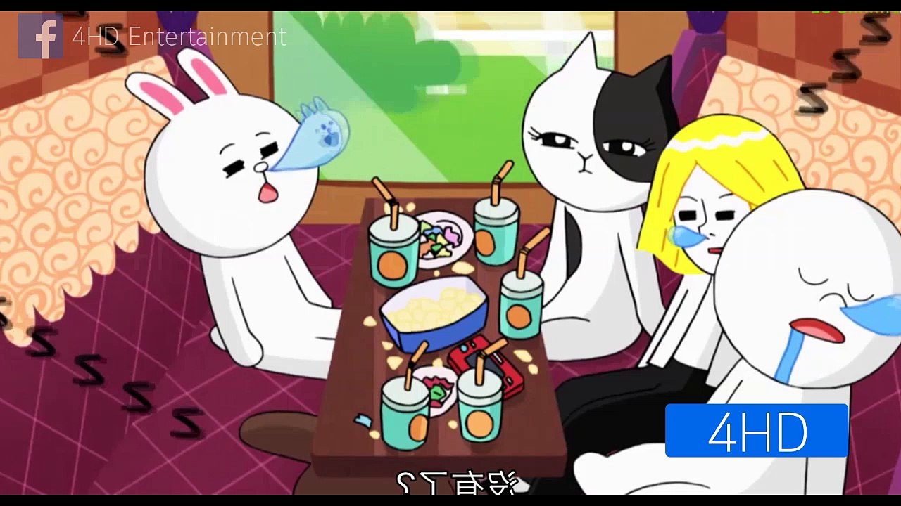 การ์ตูนไลน์ทาวน์ เพื่อนรัก Line Town ตอน รถไฟ | 4HD