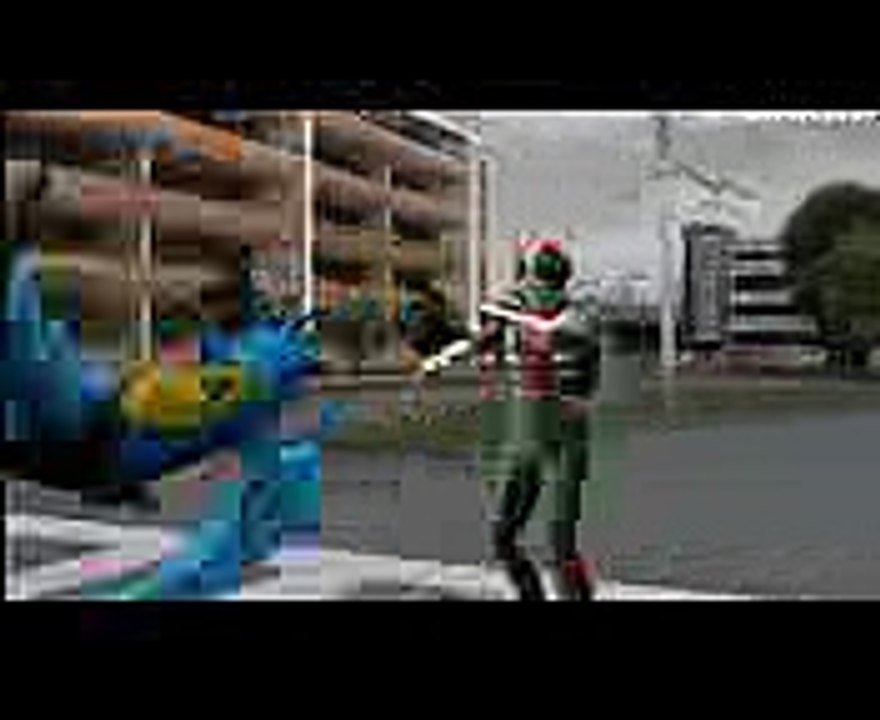 Kamen Rider Super Climax Heroes (Kamen Rider V3) Finisher HD