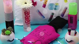 10 DIY PROJECTS YOU NEED TO TRY! Makeup Inspired Room Decor & Organization!Baby Lips,EOS & More DIYs