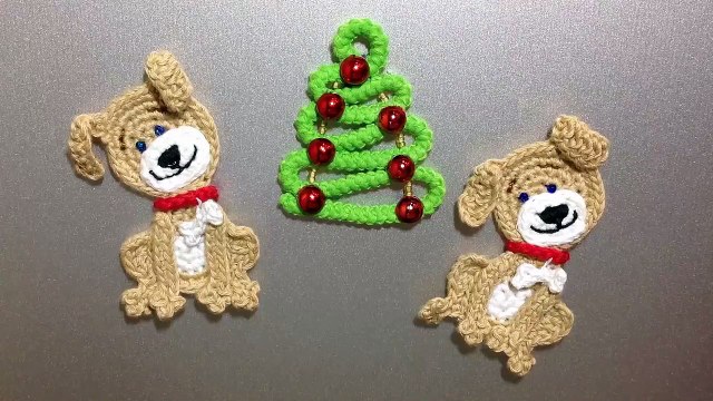 DIY Собака крючком - символ 2018 года. Поделки к Новому Году своими руками