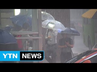 [날씨] 중부 벼락 동반 장대비...서울에 호우주의보 / YTN (Yes! Top News)