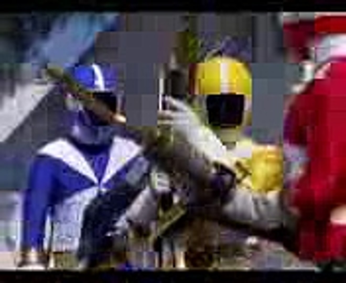 ⁣Power Rangers Lightspeed Rescue - Power Rangers vs Titanium Ranger  V-Lancers Debut