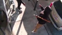 Violent Scene Where Man Gets Hit With Bat And Kicked While On The Ground