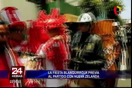 Perú vs. Nueva Zelanda: hinchas armaron la 'fiesta' en la previa al partido