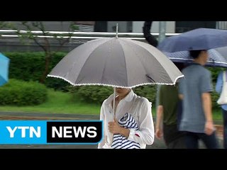 [날씨] 충남 호우특보 속 장대비...남부 푹푹 찌는 폭염 / YTN (Yes! Top News)