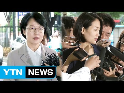 박선숙·김수민 영장 실질 심사 위해 법원 출석 / YTN (Yes! Top News)