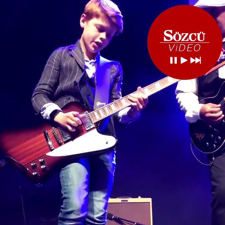 Blues festivaline 12 yaşındaki çocuk damga vurdu