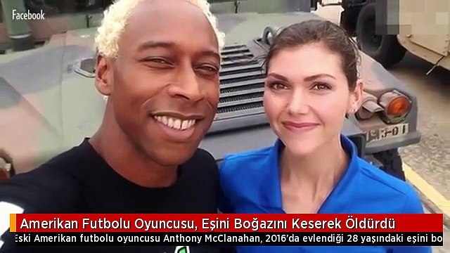 Amerikan Futbolu Oyuncusu, Eşini Boğazını Keserek Öldürdü