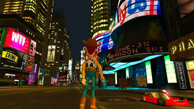 Elsa And Mickey Mouse Riding Along With Woody On Disney Cars | Little Einsteins Group