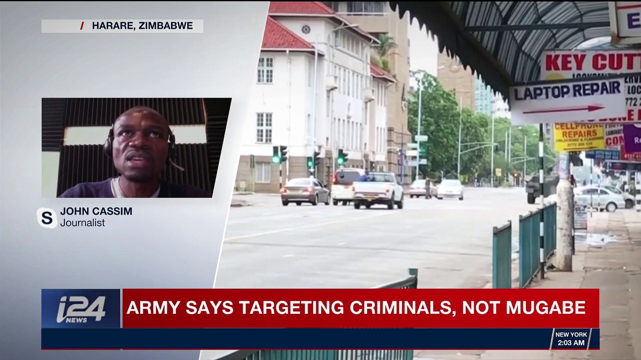 i24NEWS DESK | Zimbabwe: reports of possible coup attempt | Wednesday, November 15th 2017