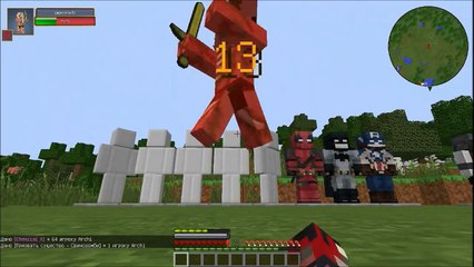 Обзор мода на Minecraft 1.7.10 #128-СУПЕРГЕРОИ