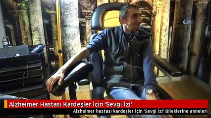 Alzheimer Hastası Kardeşler İçin 'Sevgi İzi'