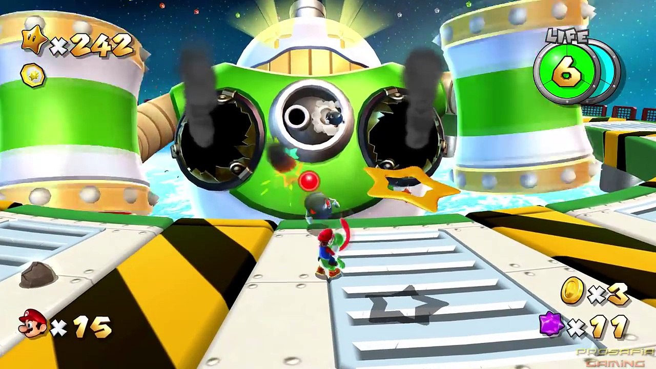 Super Mario Galaxy 2 HD - All Bosses (No Damage)