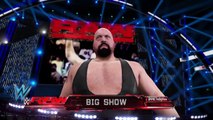 The Shield vs. Braun Strowman & Big Show & Mark Henry -6 Man Tag Team match-RAW 2017- WWE 2K17